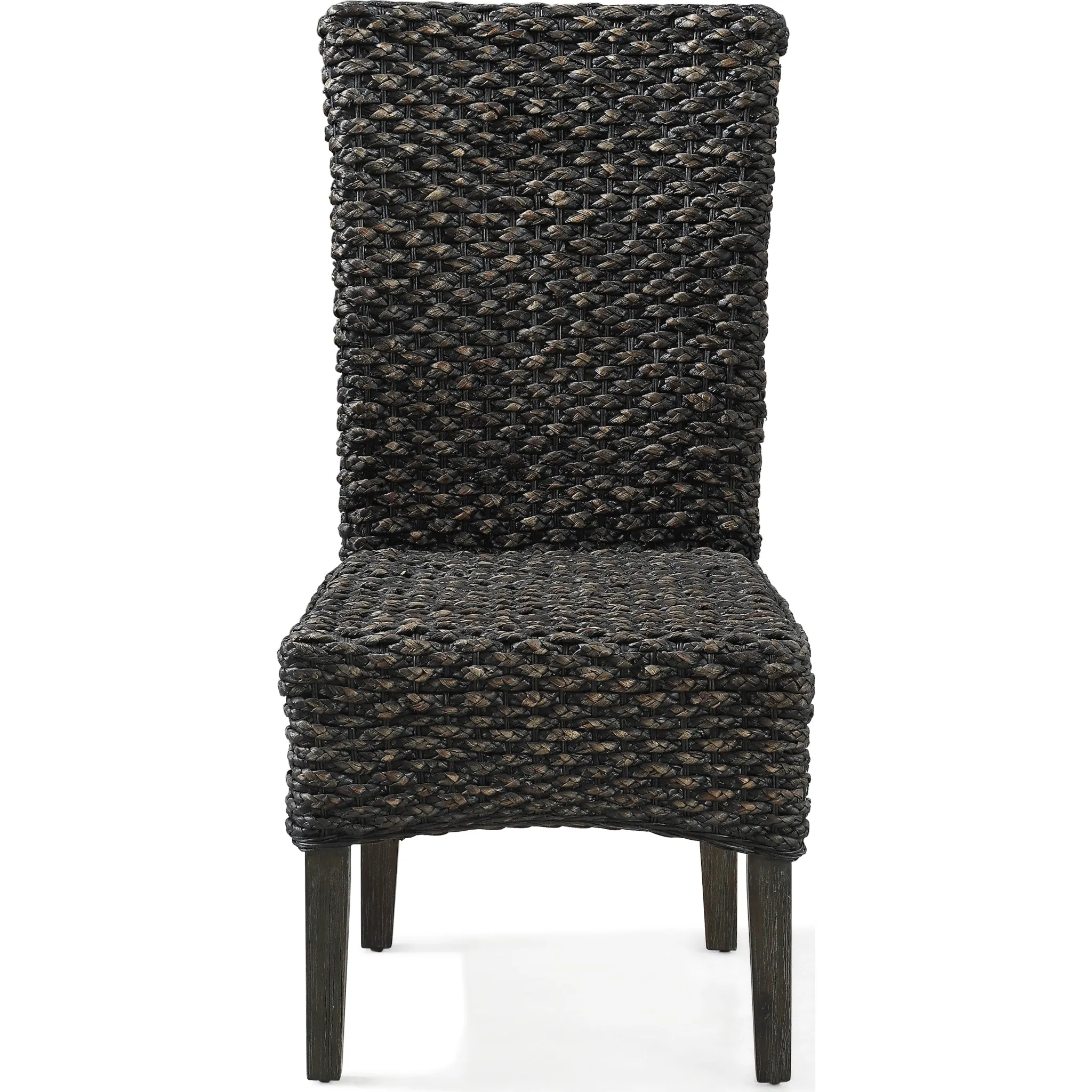 Meadow Chair Water Hyacinth in Graphite Modus