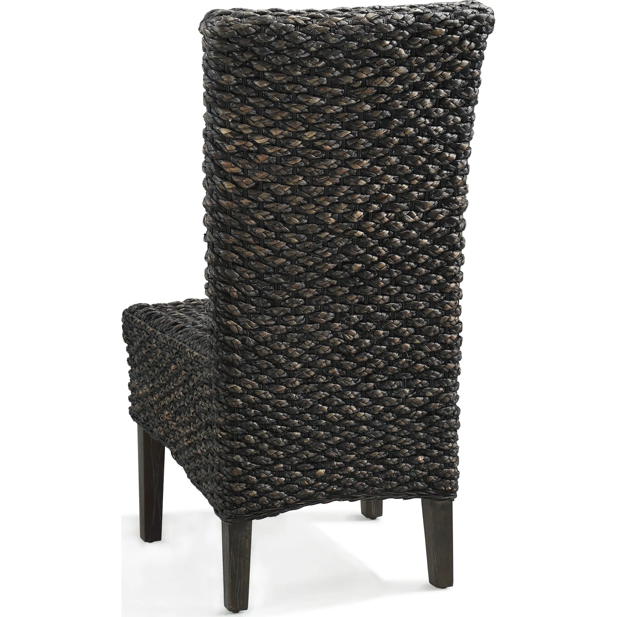 Meadow Chair Water Hyacinth in Graphite Modus
