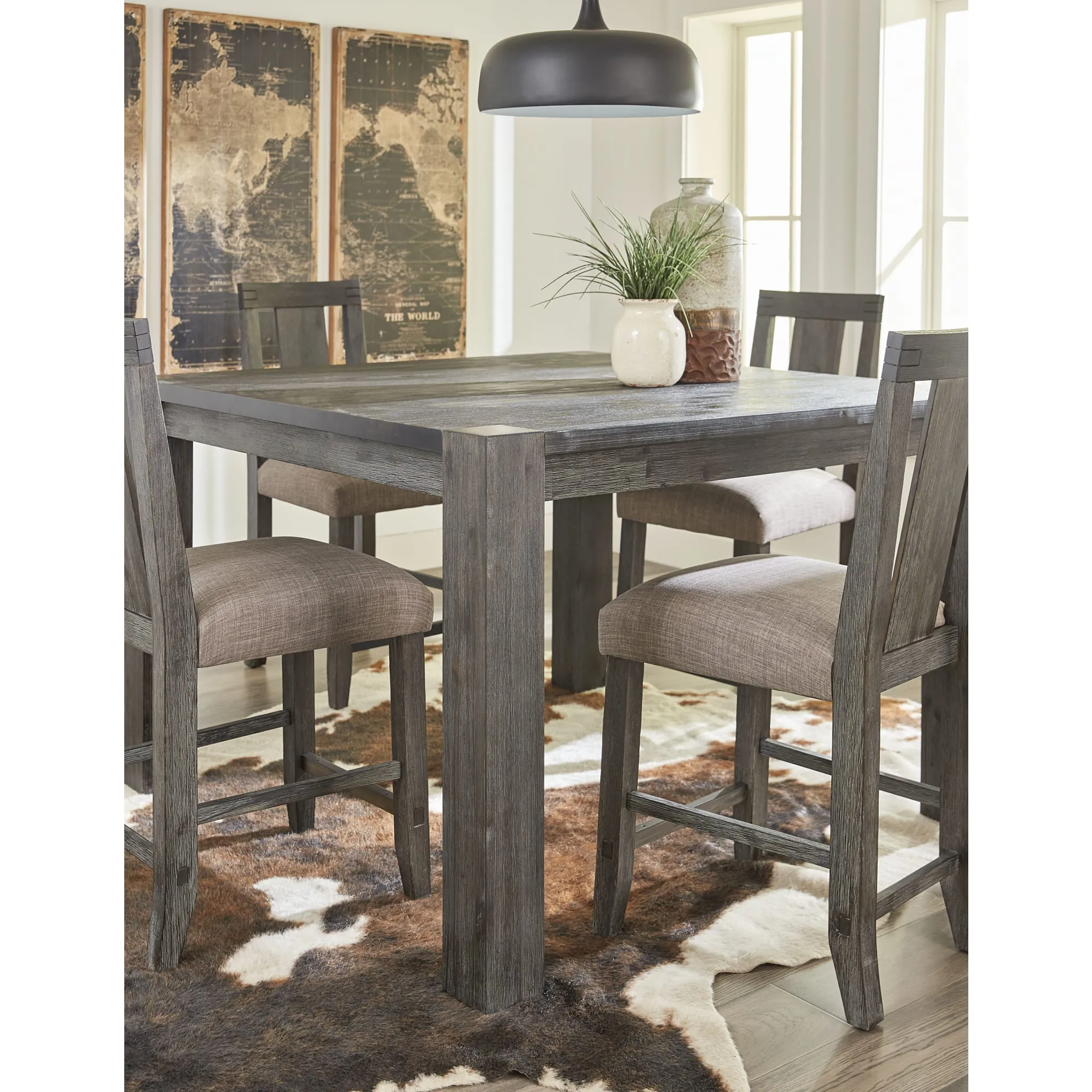 Meadow (Graphite) Meadow Counter Stool in Graphite Modus