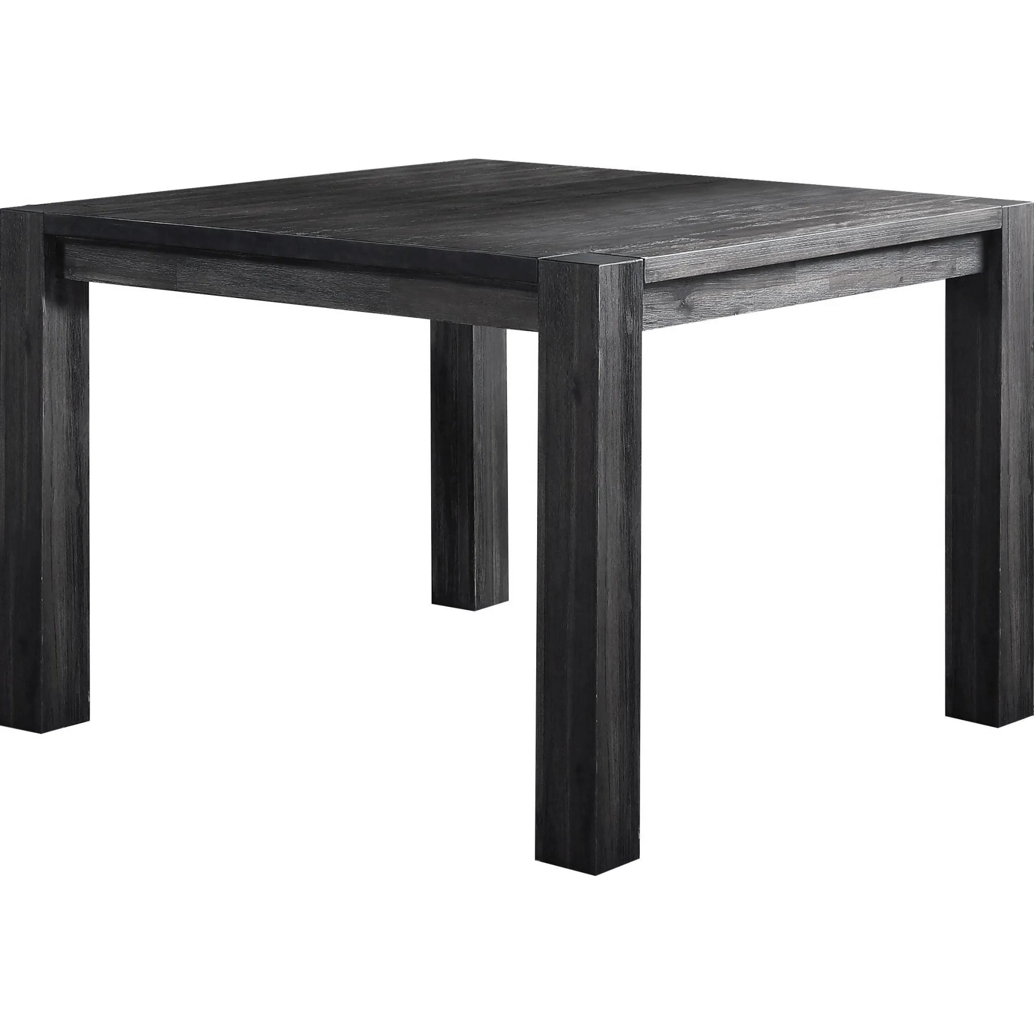 Meadow Solid Wood Square Counter Table in Graphite Modus