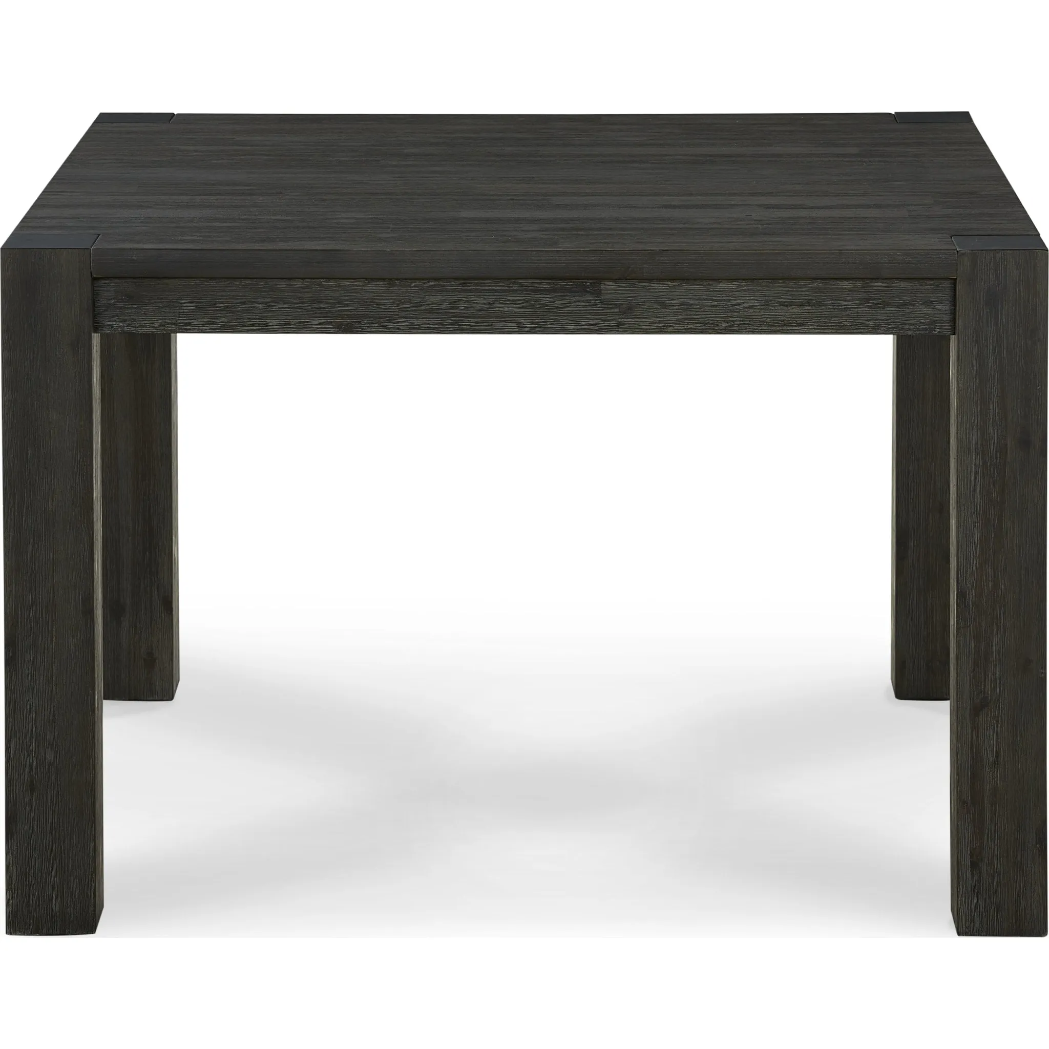 Meadow Solid Wood Square Counter Table in Graphite Modus