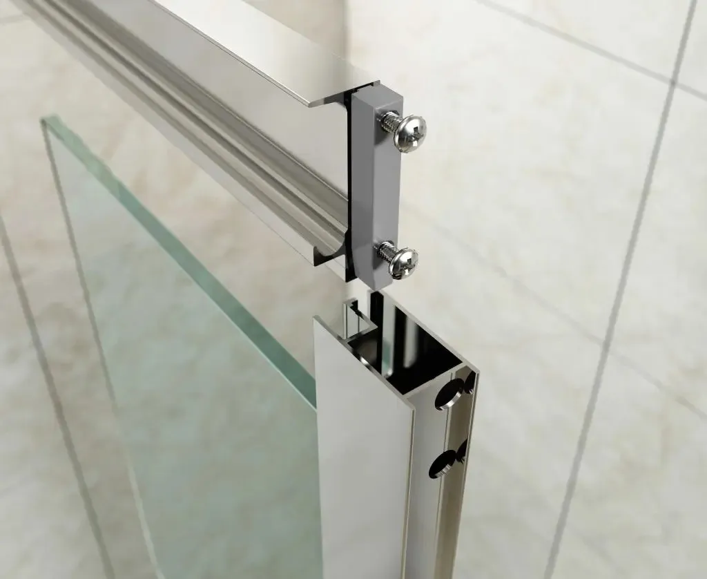Merlyn MBox Sliding Shower Door In Recess - Chrome