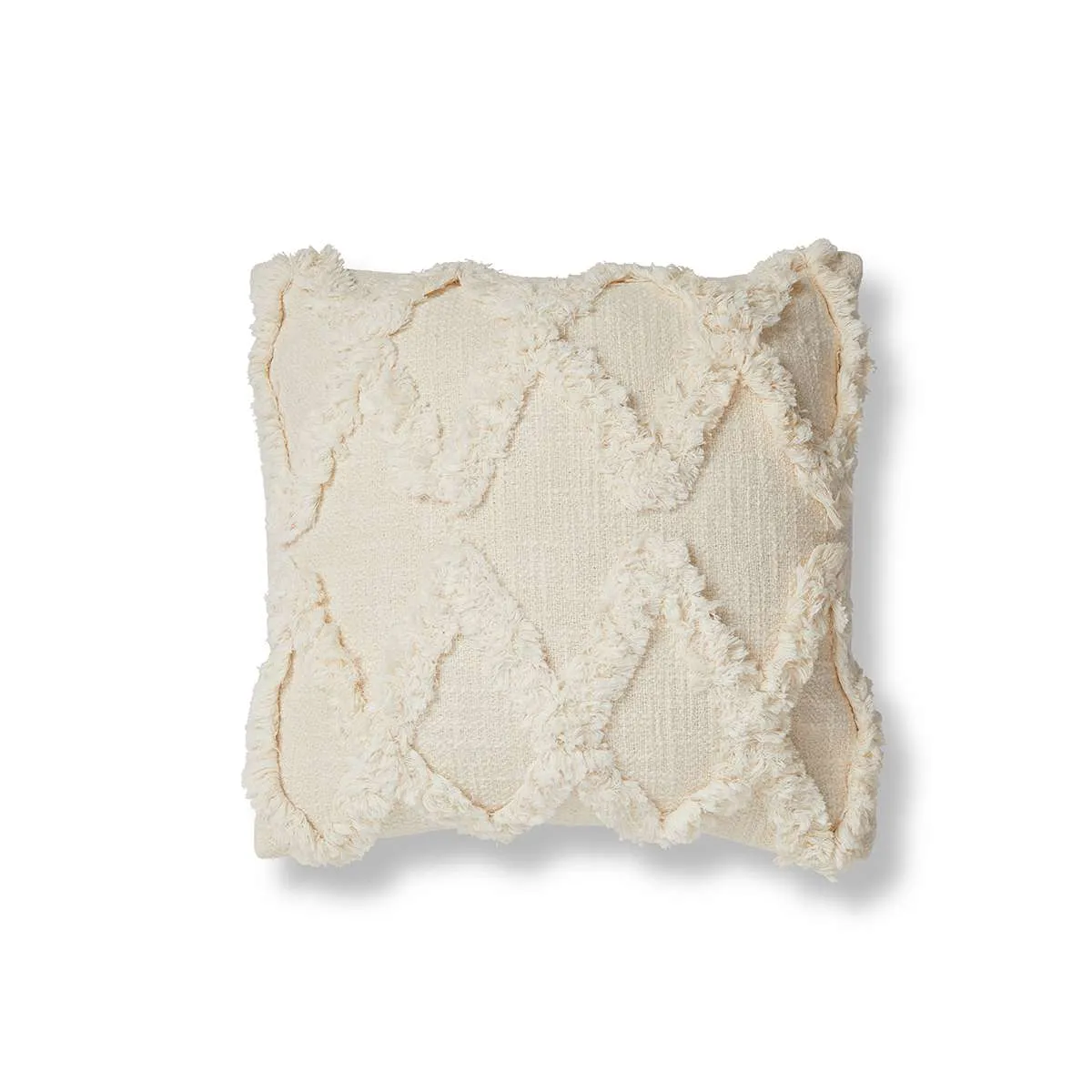 Mieke Tufted Throw Cushion - Natural Mocka