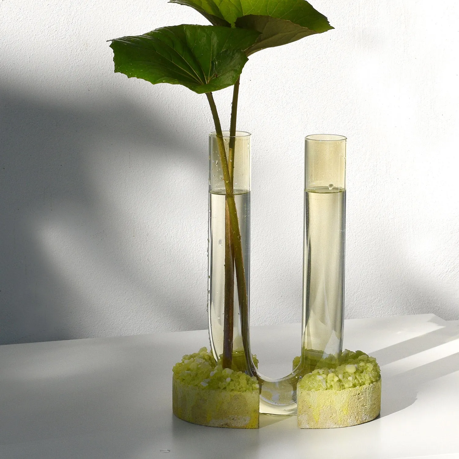 Mineral Vase - Yellow