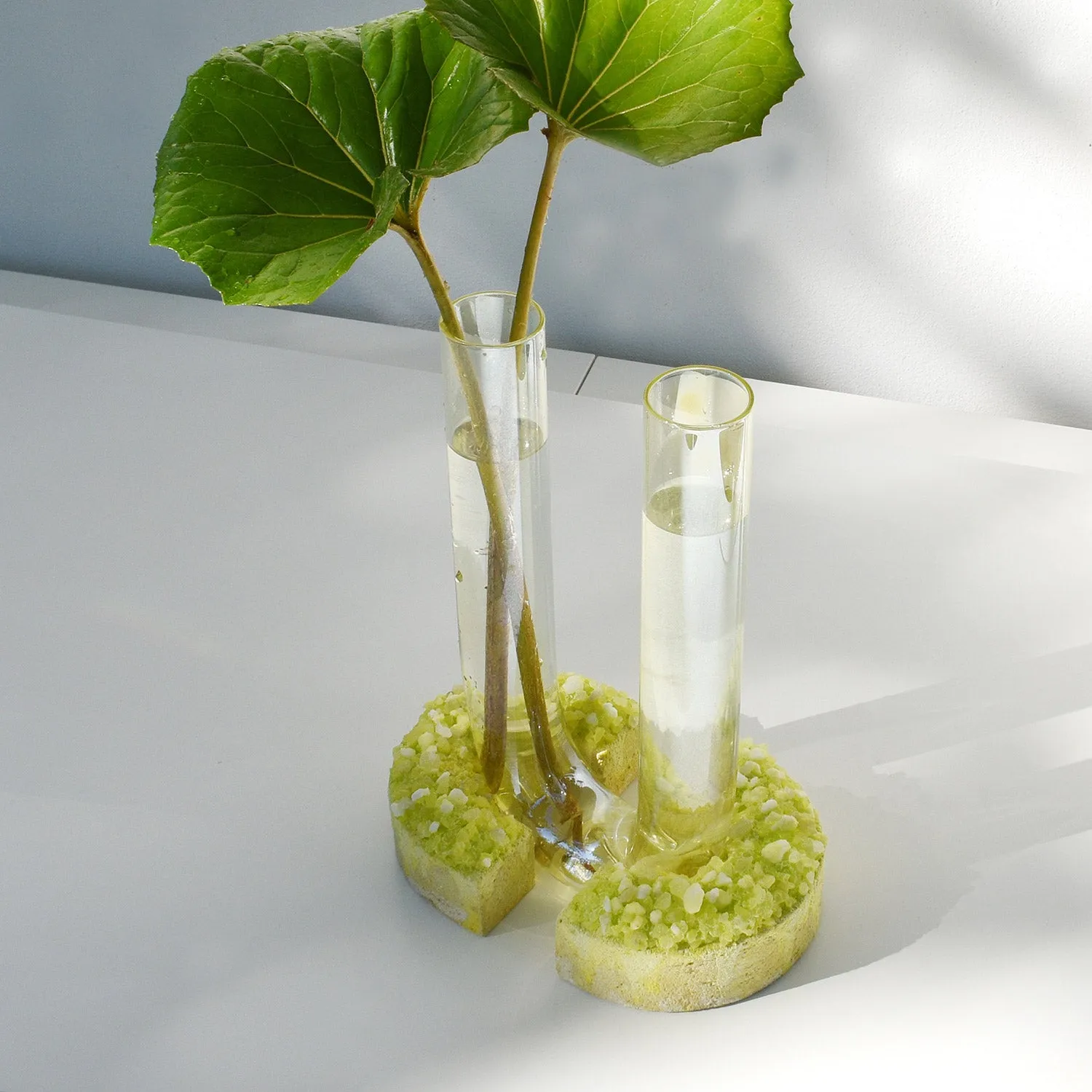 Mineral Vase - Yellow
