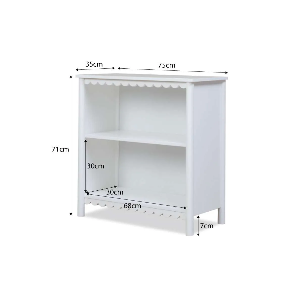 Mini Maisie Play Table   Bookcase Set Mocka