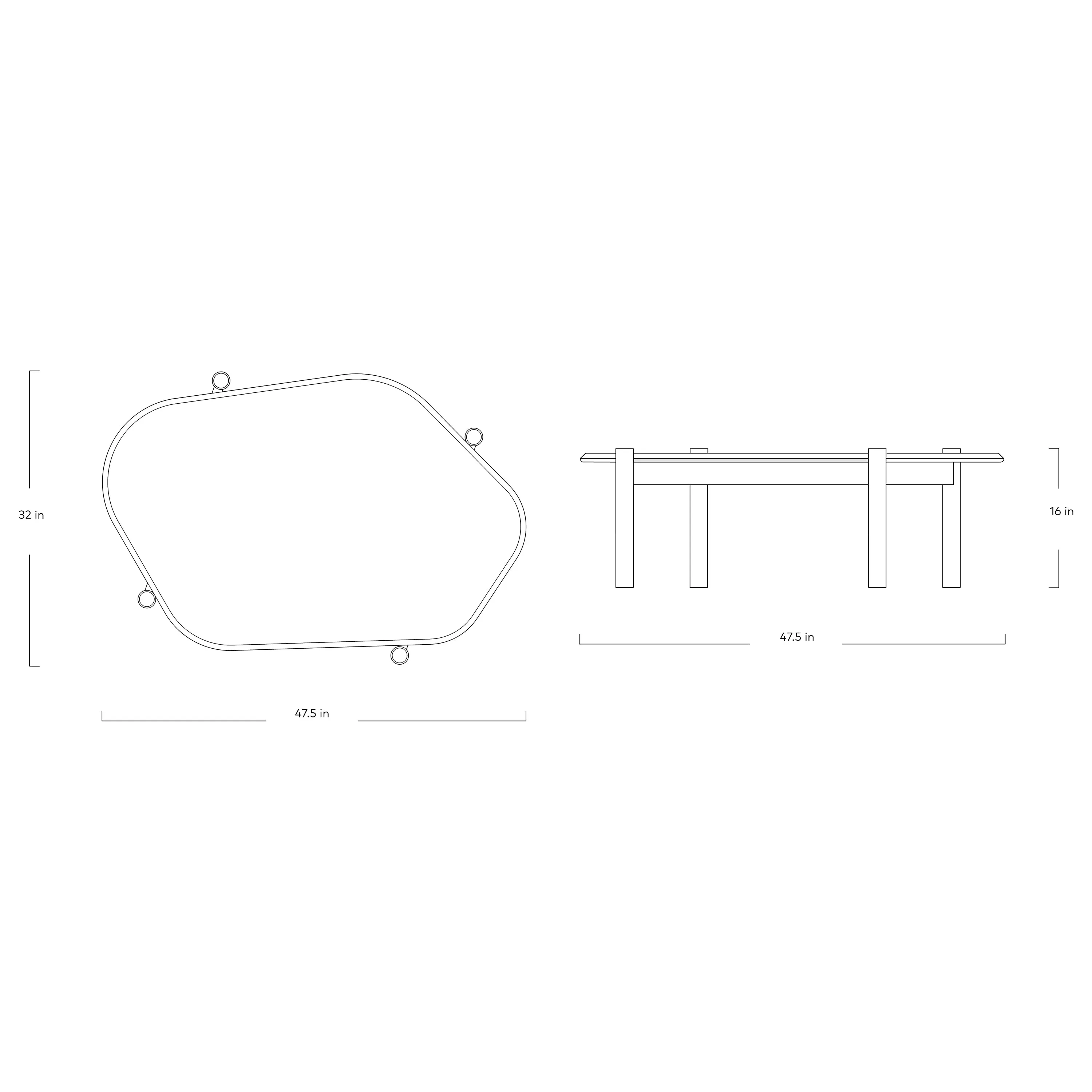 Monarch Coffee Table