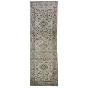 Multicolored Alchemy Traditional Silk Runner - 3'11" x 12'2"