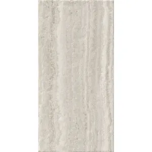 Nativa Aurum Vena Travertine Effect Porcelain Tile 60x120cm Matt