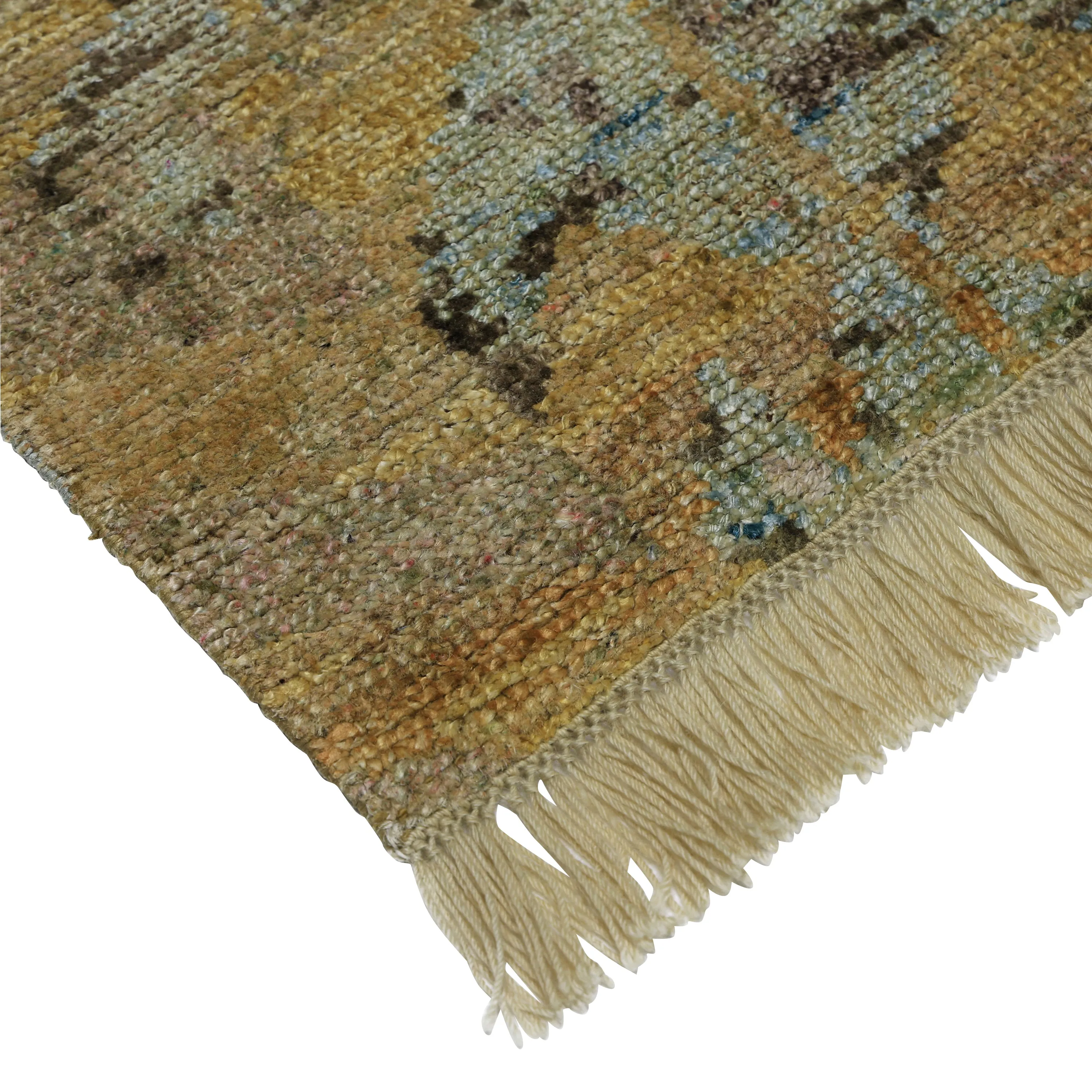 Natural Alchemy Contemporary Wool Linen Blend Rug - 8'3" x 10'8"