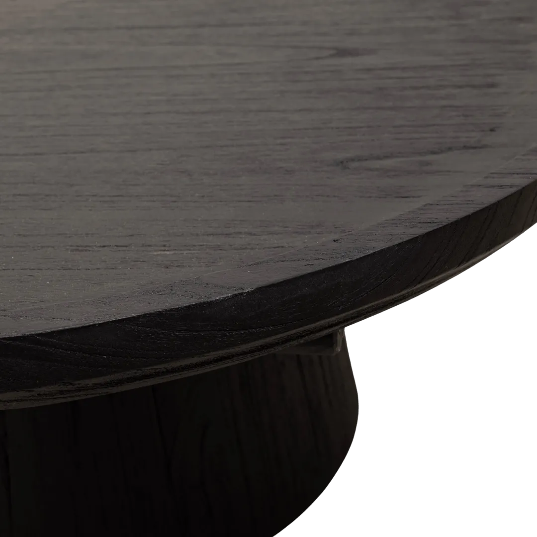 Nuku Coffee table | Black 80cm Zoco Home