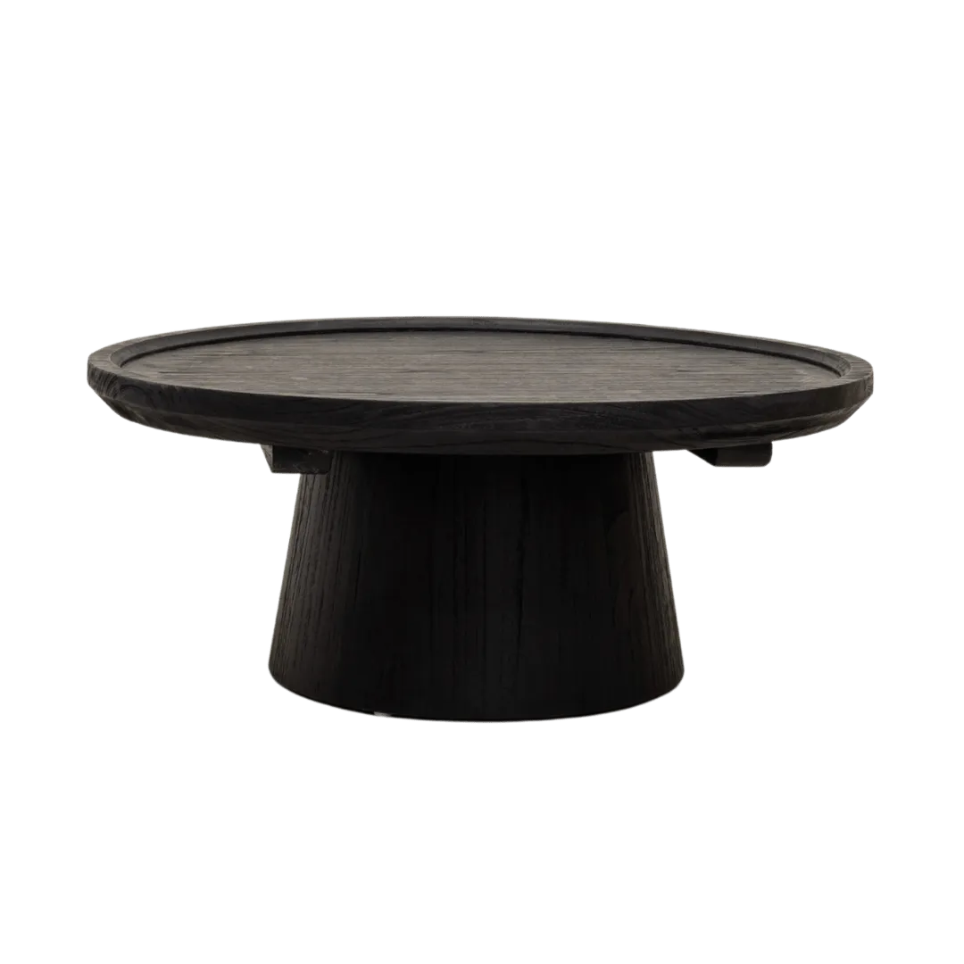 Nuku Coffee table | Black 80cm Zoco Home