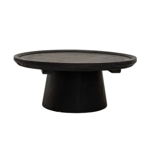Nuku Coffee table | Black 80cm Zoco Home
