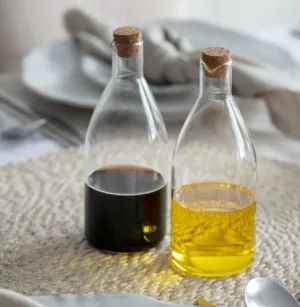 Oil And Vinegar Bottle Set Funky Chunky