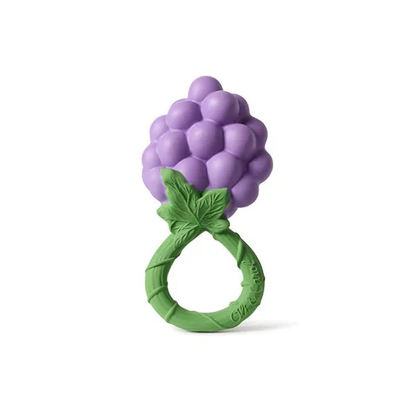 Oli & Carol Grape Rattle Toy & Teether