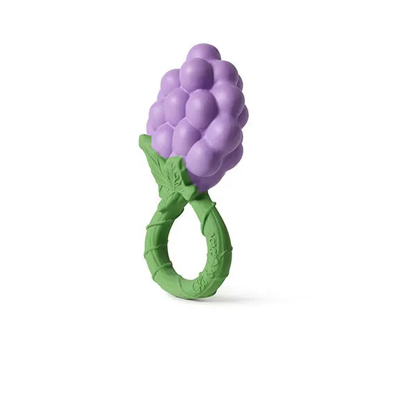 Oli & Carol Grape Rattle Toy & Teether