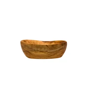 Olive Wood Aperitive Bowl | 14x9cm Zoco Home