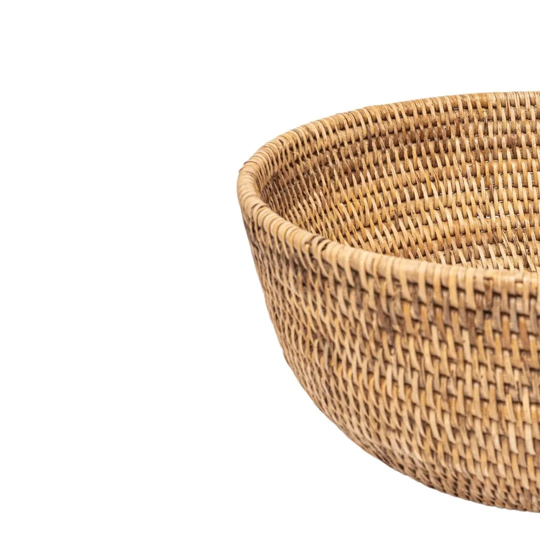Organic Rattan Bowl | 32cm Zoco Home