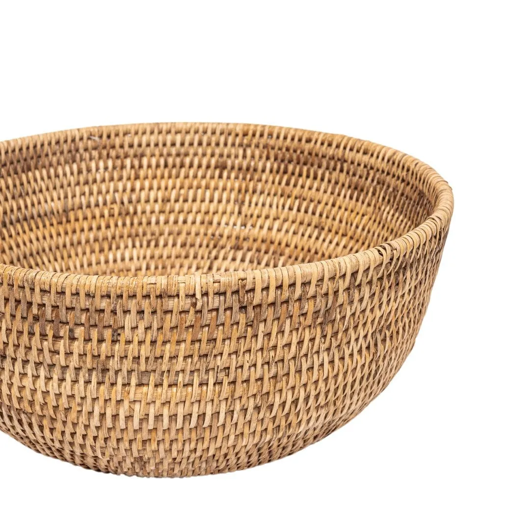 Organic Rattan Bowl | 32cm Zoco Home