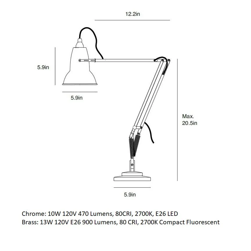 Original 1227 Desk Lamp