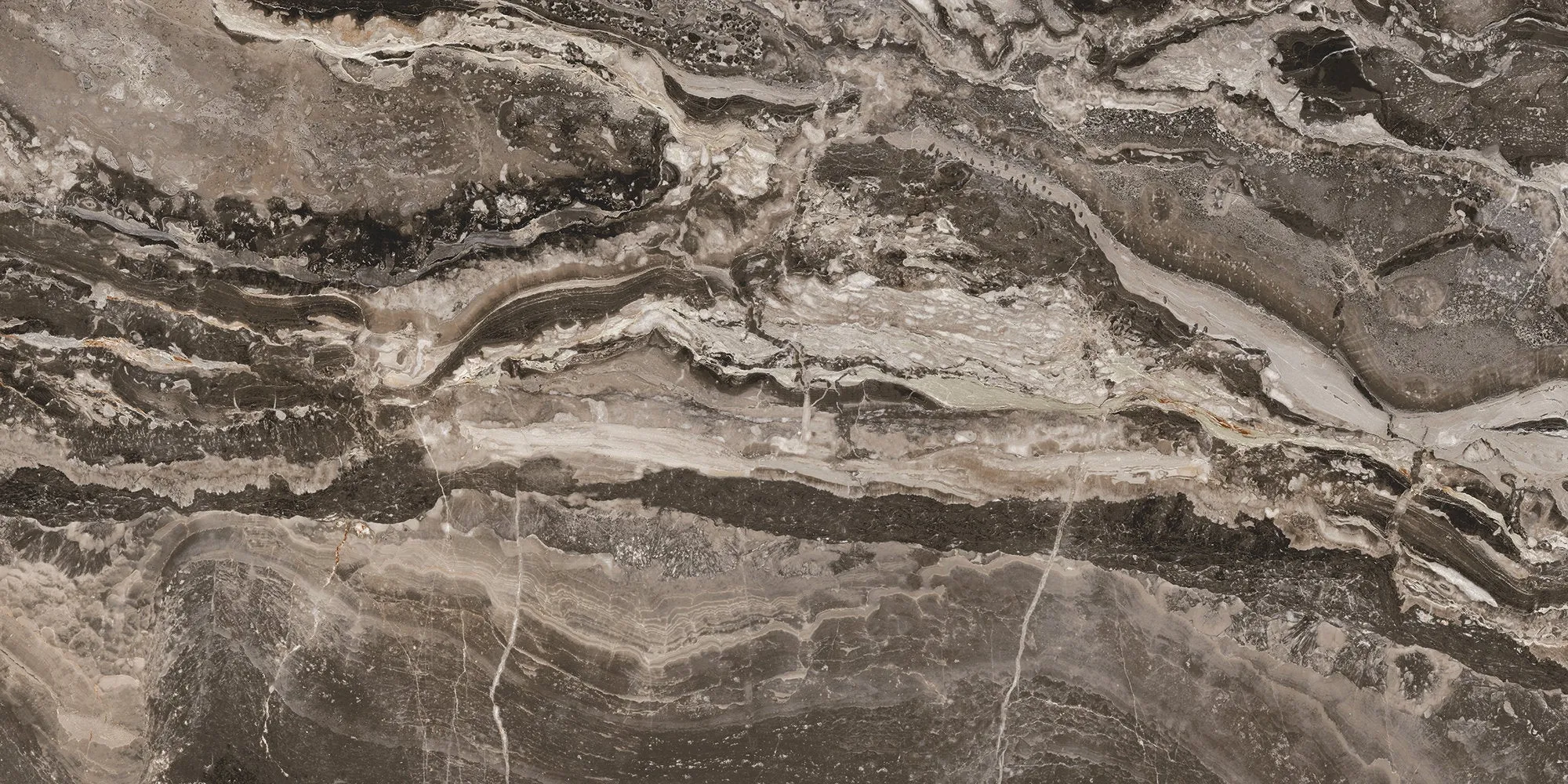 Orobico Light Marble Effect Porcelain Tile 60x120cm Polished