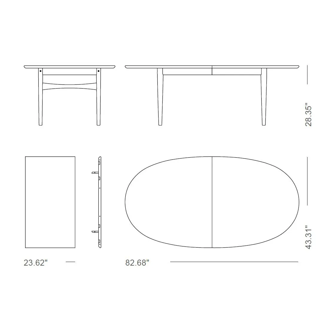 Oya Extendable Dining Table