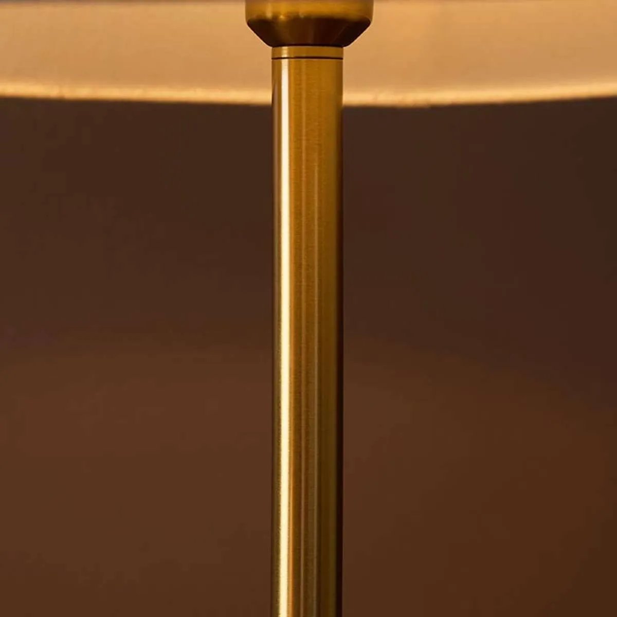 Phoebe Travertine Base Floor Lamp Mocka
