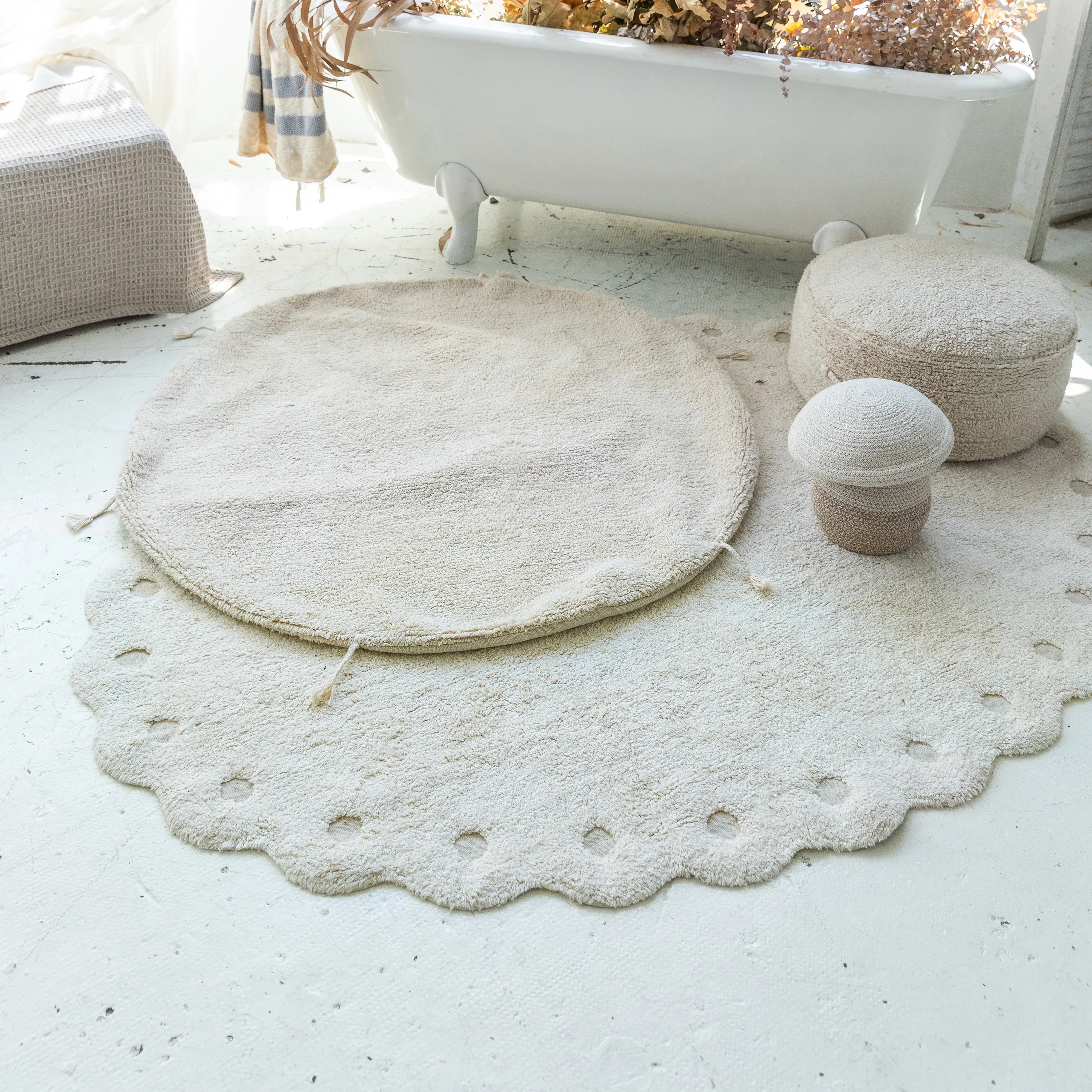 Pinecone Washable Rug