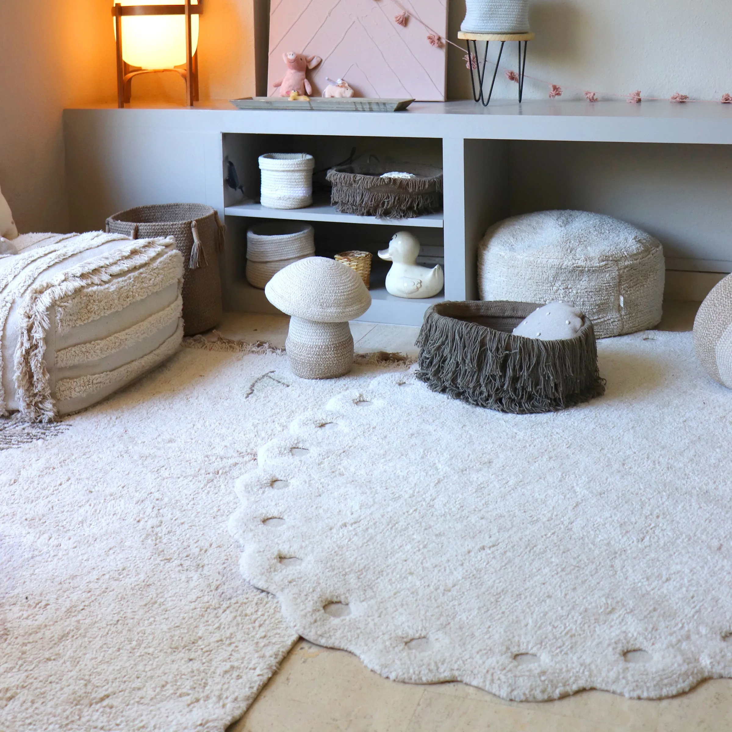 Pinecone Washable Rug