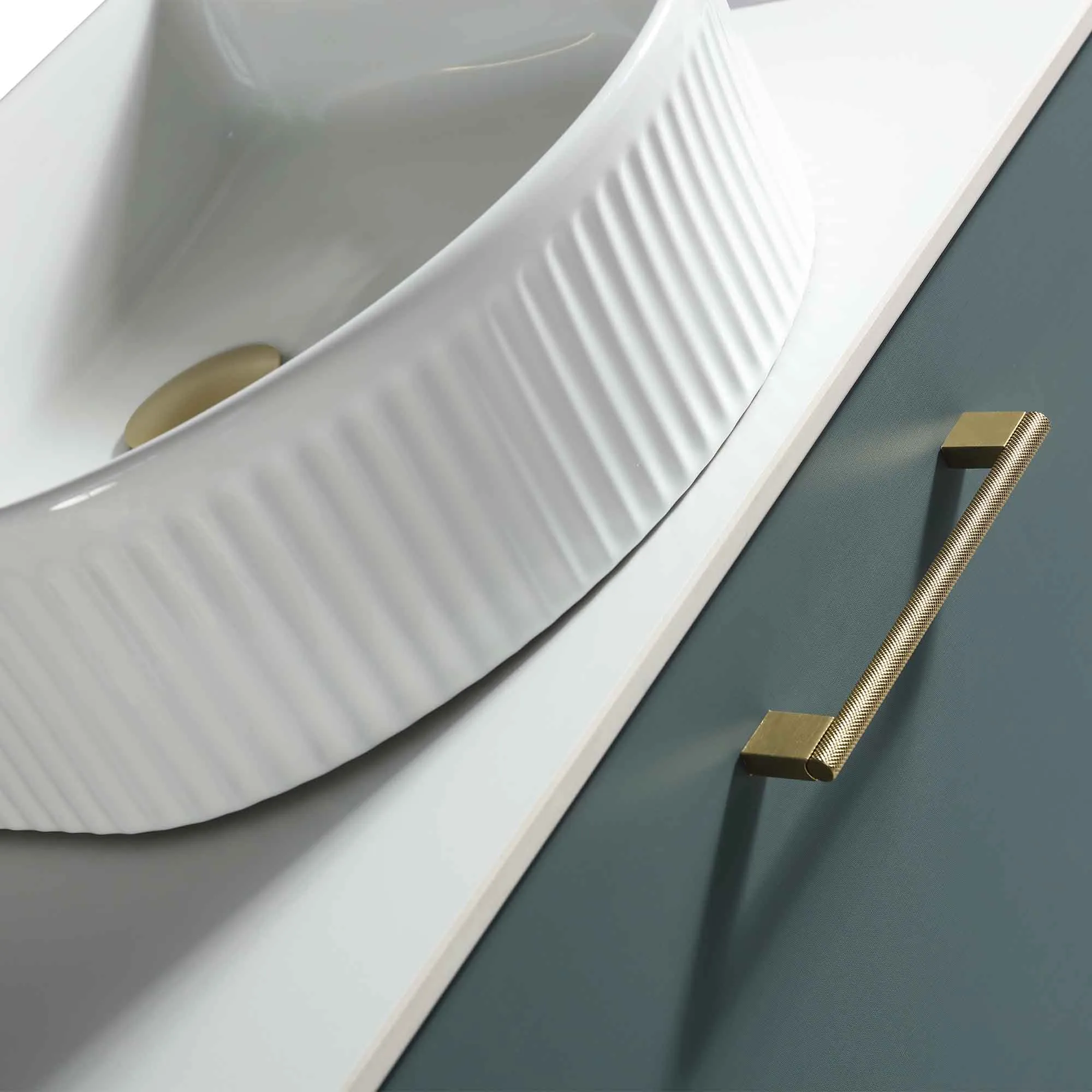 Pisa 600 Wall Mounted Vanity Unit With Worktop
