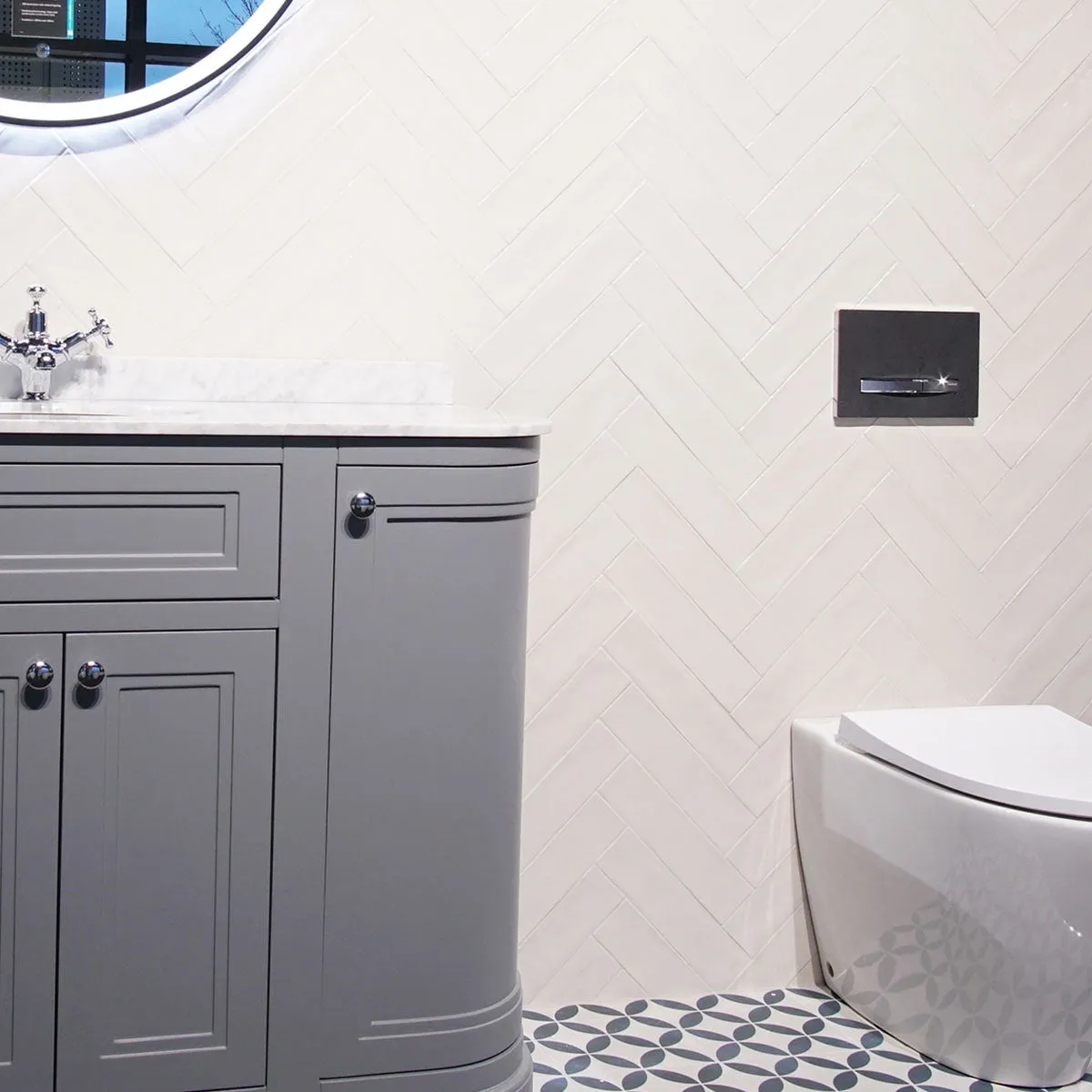 Poitiers Ecru Wall Tile 7.5x30cm Gloss