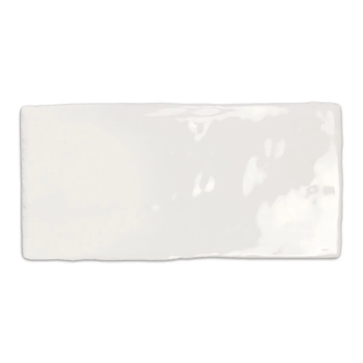 Poitiers White Wall Tile 7.5x15cm Gloss