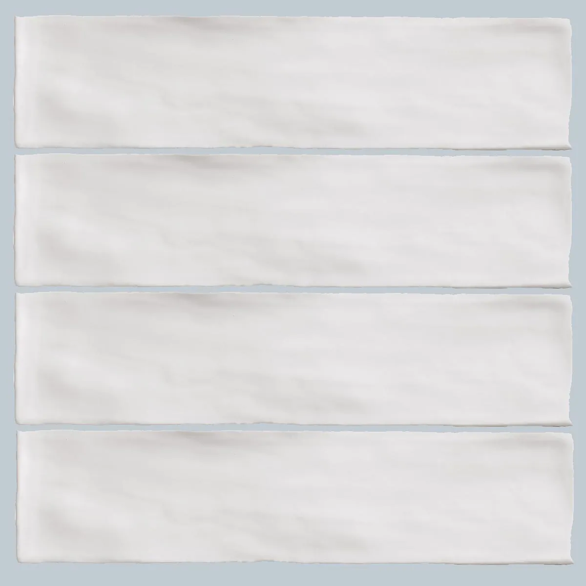 Poitiers White Wall Tile 7.5x30cm Matte