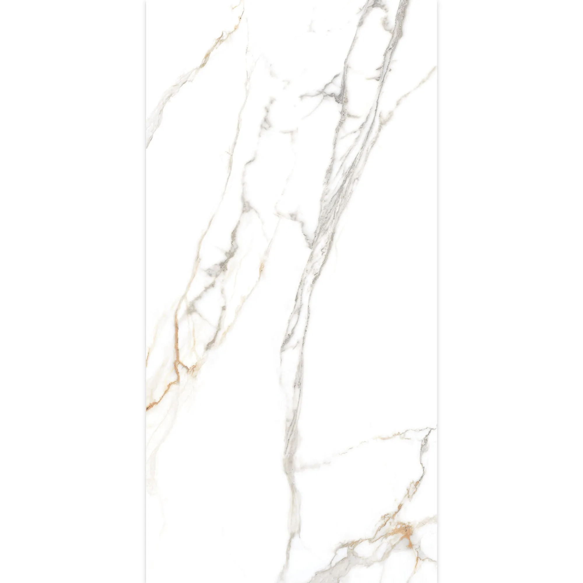 Praline Gold Marble Effect Porcelain Tile 60x120cm Matt