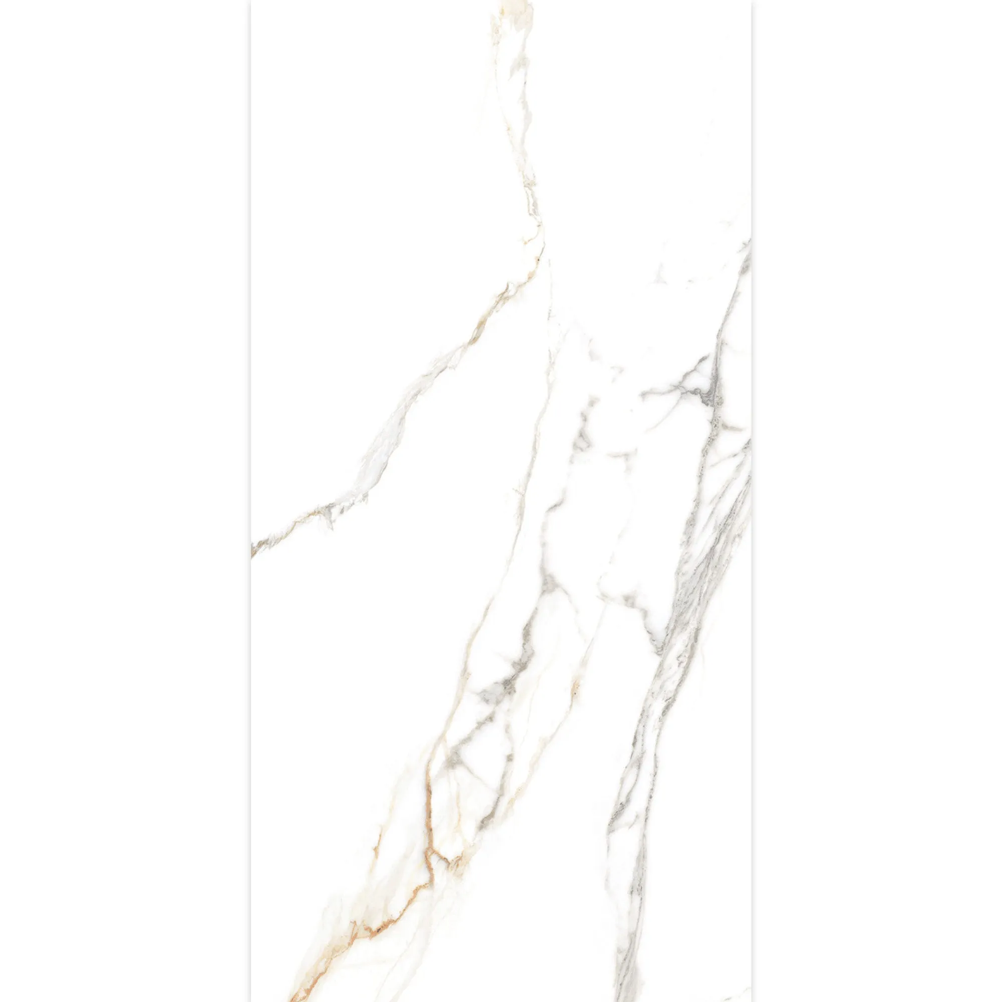 Praline Gold Marble Effect Porcelain Tile 60x120cm Matt