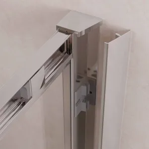 Profile Cover for Oslo Shower Door Chrome - Pair