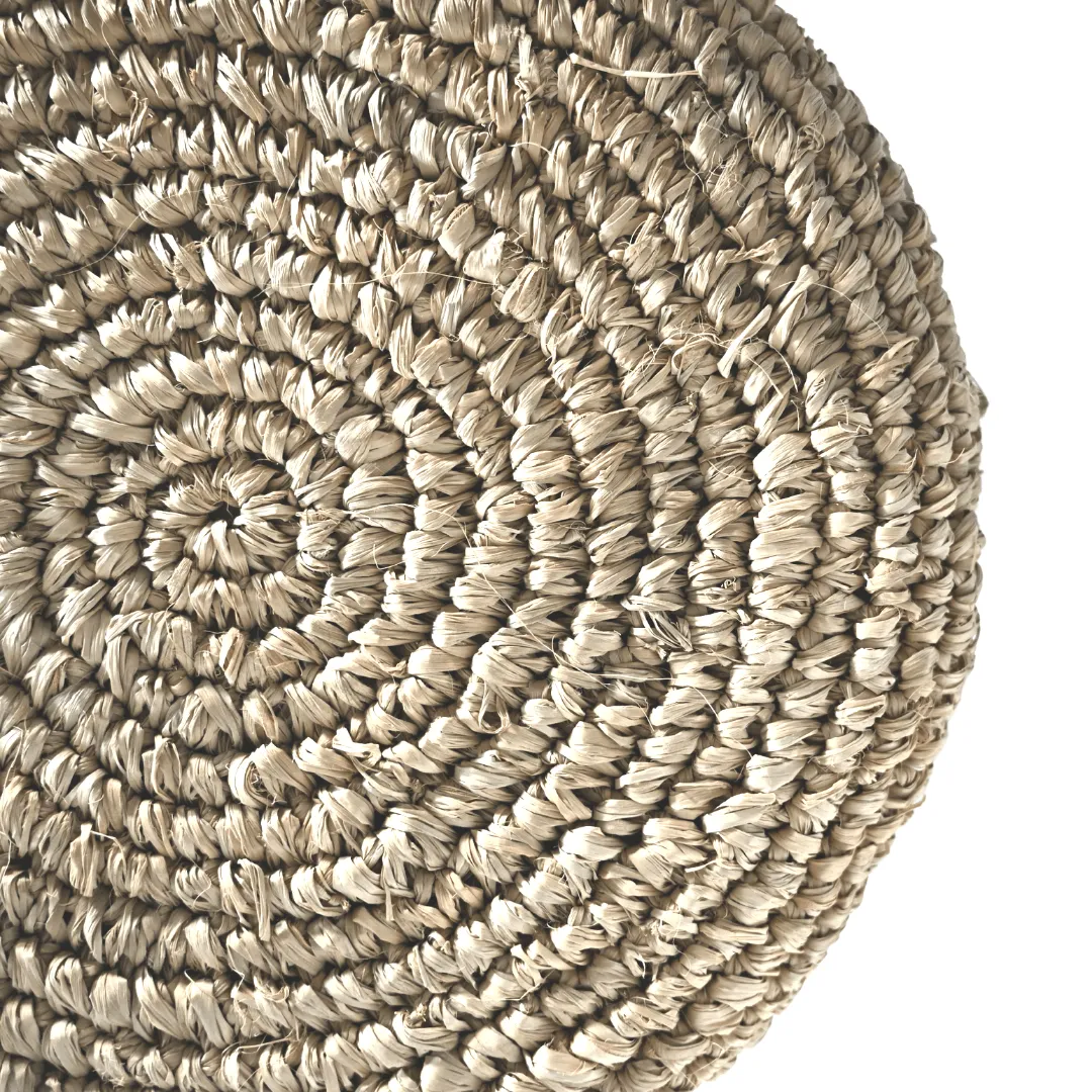 Raffia Bar Stool Zoco Home