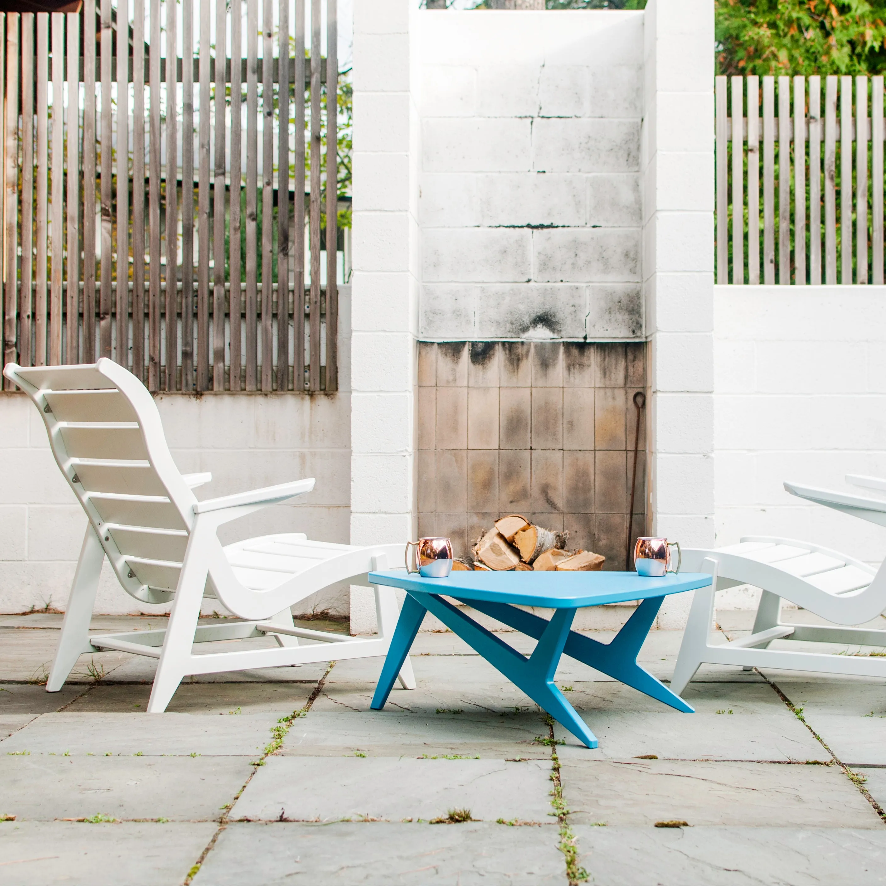 Rapson High Back Lounge Chair