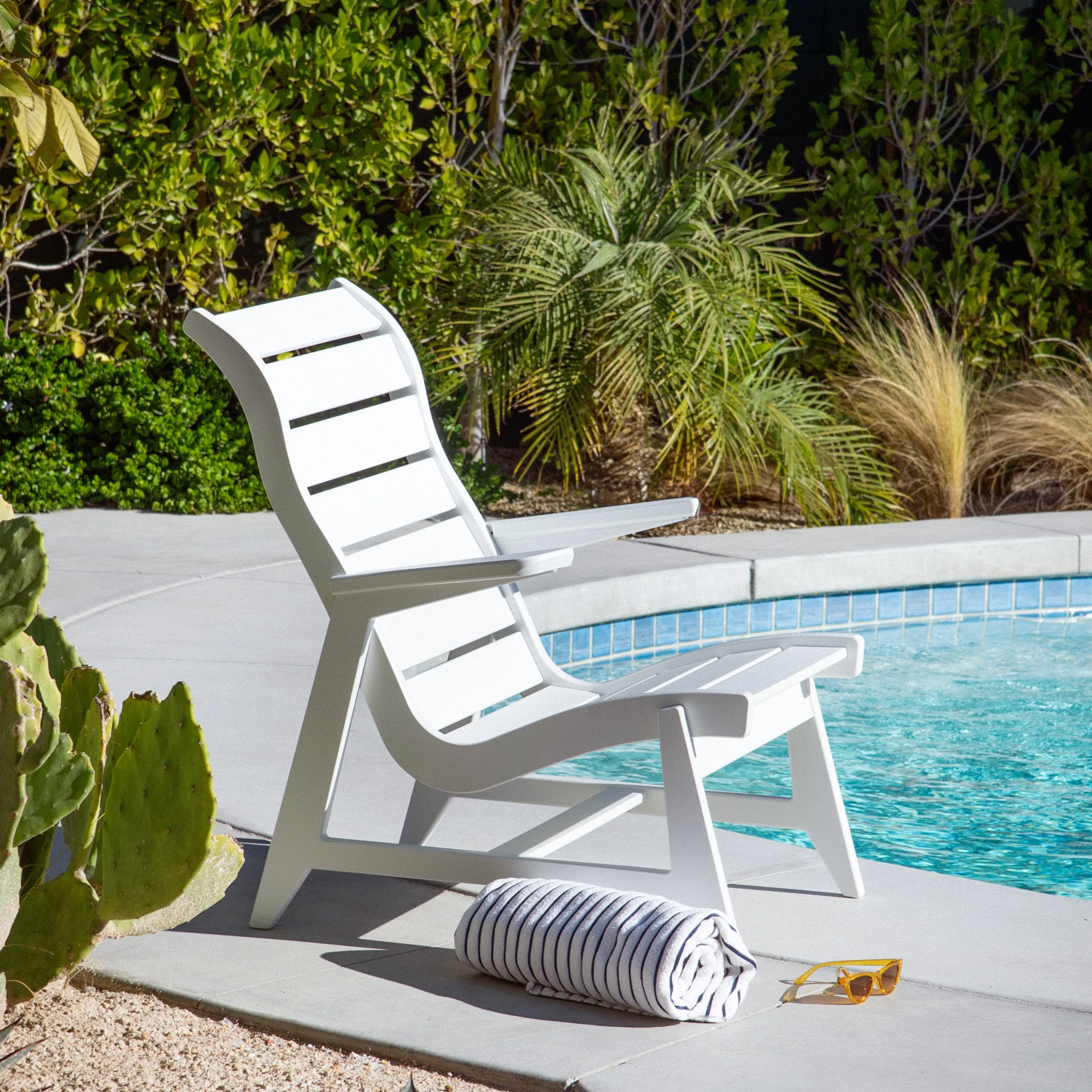 Rapson High Back Lounge Chair