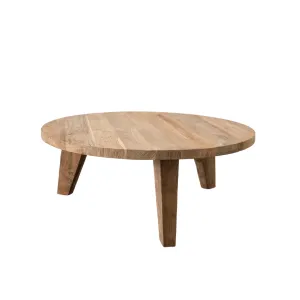 Recycled Teak Coffee Table | 80x31cm Zoco Home