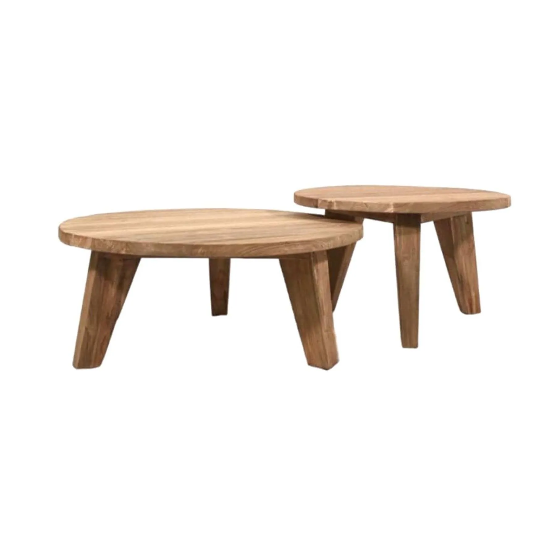Recycled Teak Coffee Table | 80x31cm Zoco Home