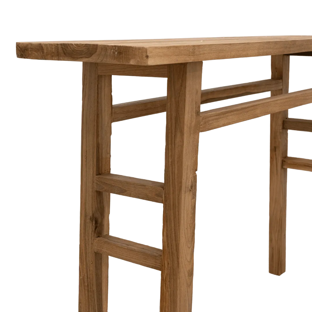 Recycled Teak Console | 120x30x80cm Zoco Home