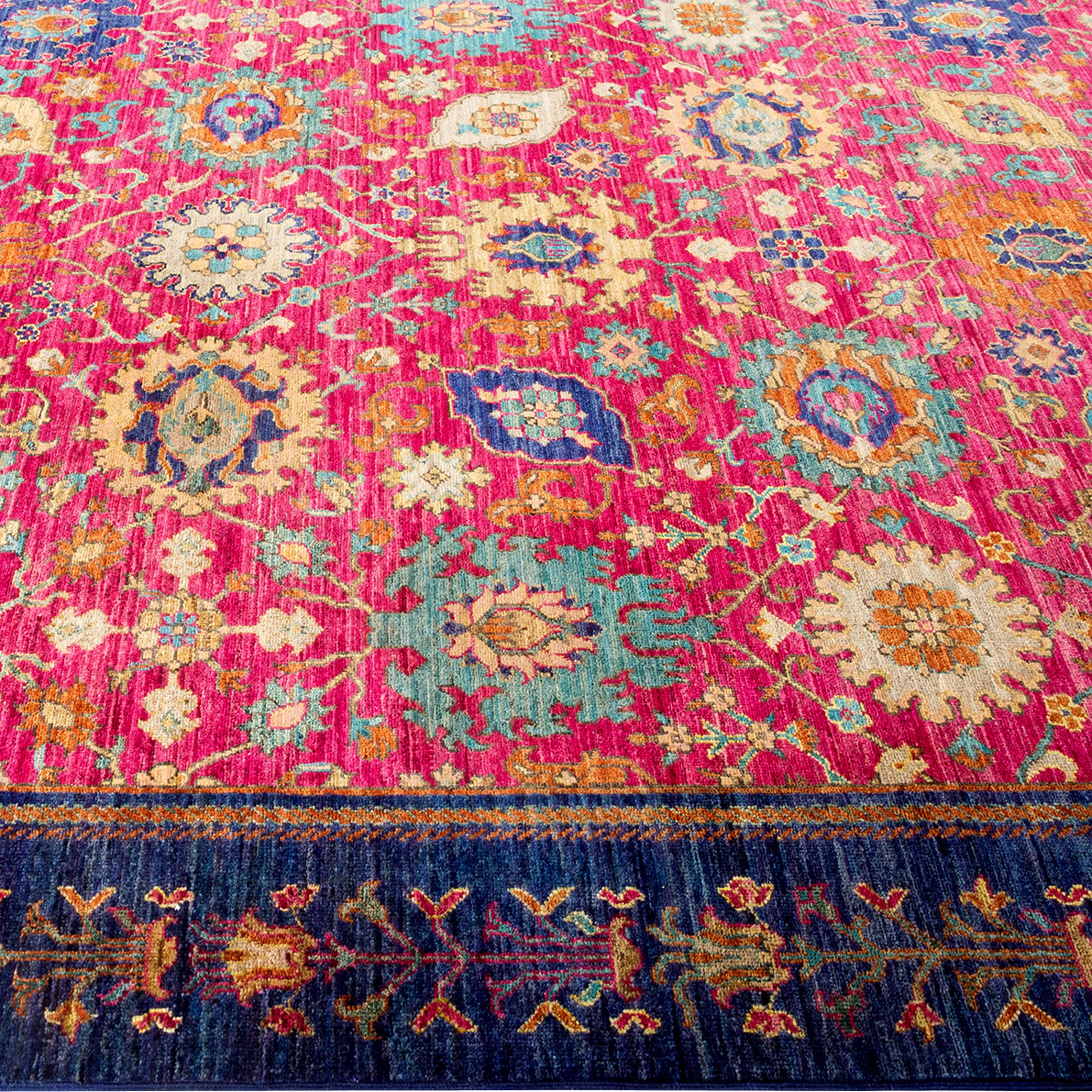 Red Traditional Serapi Wool Rug - 10'3" x 14'1"