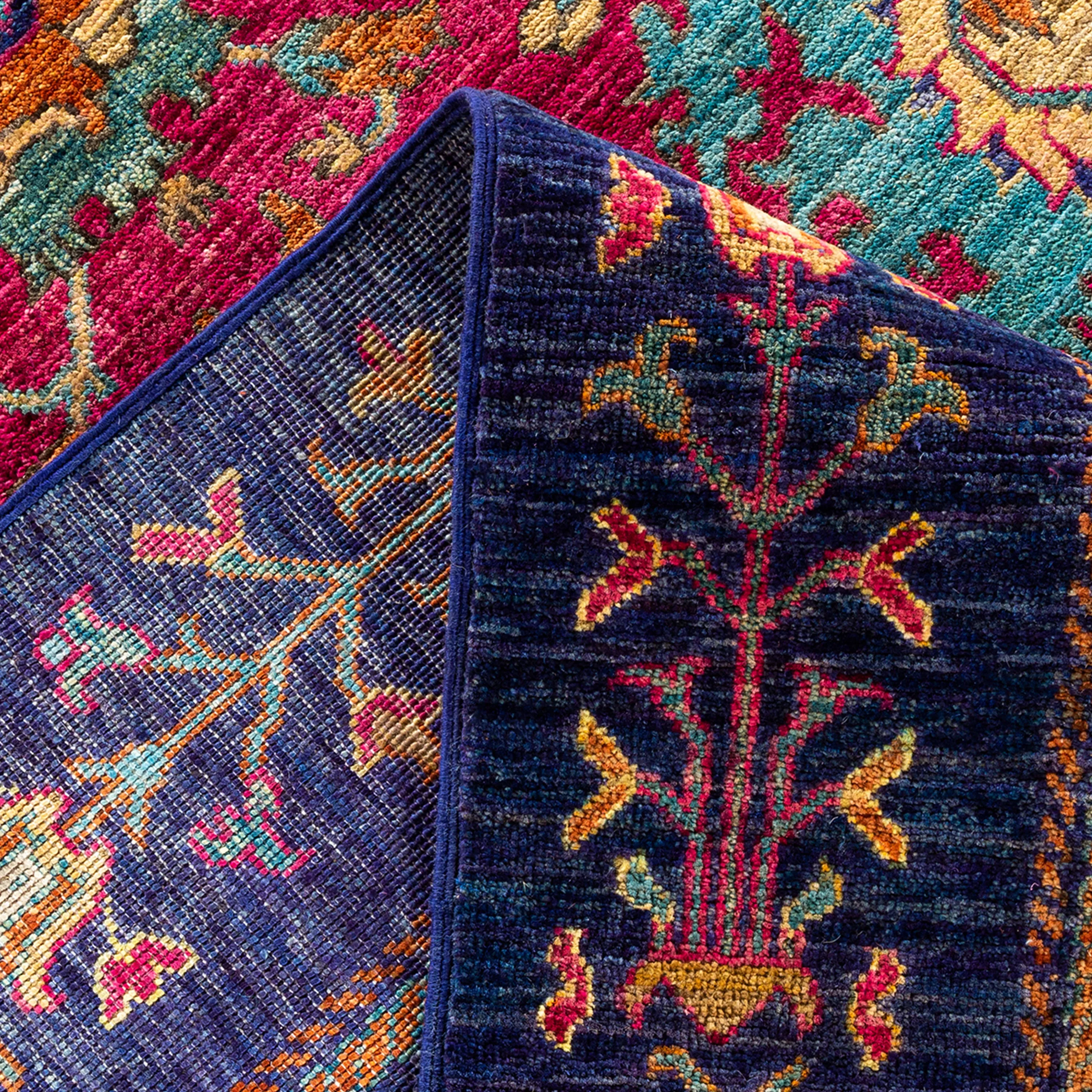 Red Traditional Serapi Wool Rug - 10'3" x 14'1"