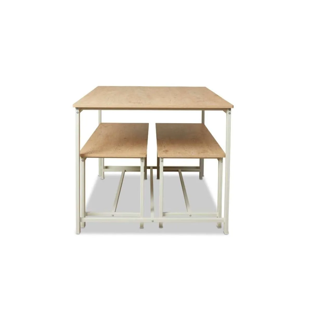 Reese 4 Seater Dining Set - Beige Mocka