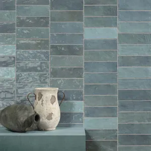 Riad Aqua Decor Wall Tile 6.5x20cm Gloss