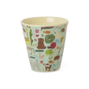 Rice DK Melamine Kids Cup with Wildlife Print - Small - 160 ml