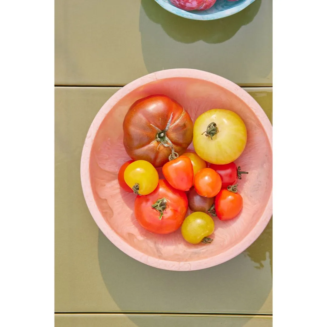 Rice DK Resin Bowl in Soft Pink - Large