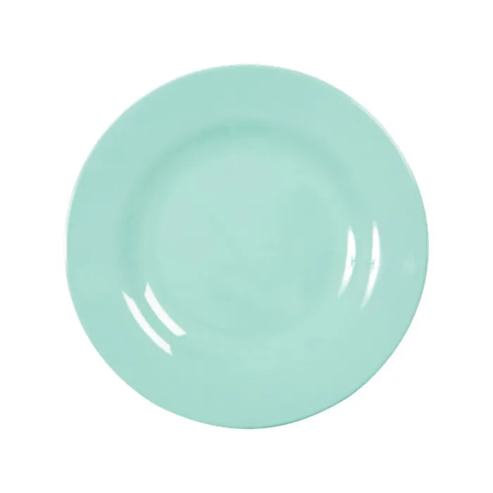 Rice DK Round Side Plate Dark Mint