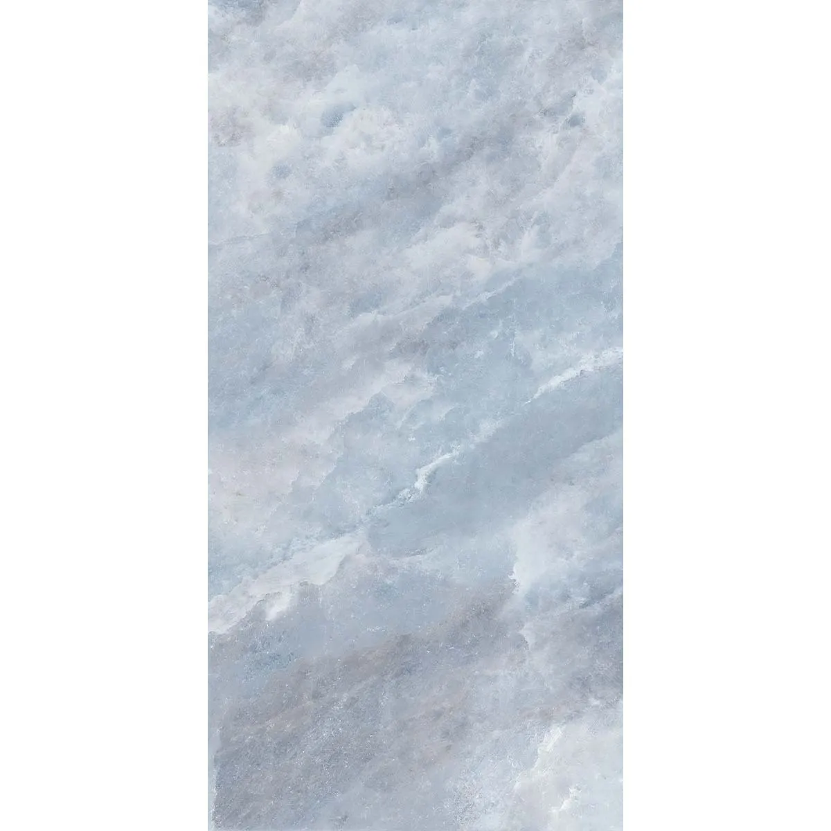 Riviera Onyx Blue Rock Salt Effect Porcelain Tile 59x119cm Polished